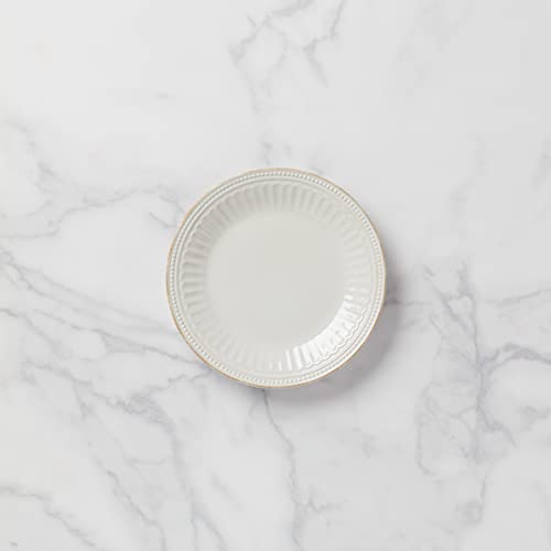 White French Perle Groove Accent Plate (Accent Plate)