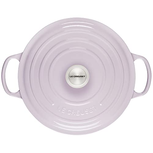 Enameled Cast Iron Round Dutch Oven (Shallot / 7.25 Qt)