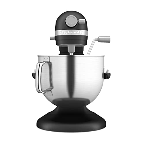 7 Quart Bowl Lift Stand Mixer with Accessories (Cast Iron Black)
