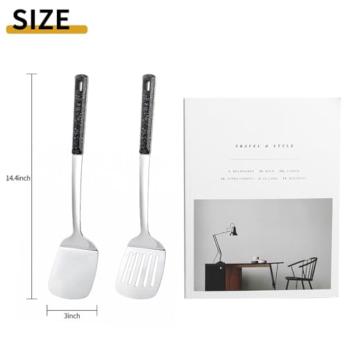 Stainless Steel Spatula with Heat Resistant Handle (Stainless Steel Spatula-1)