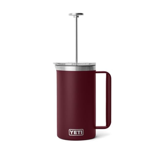 Rambler 34 oz. French Press Coffee Maker (34 Ounce / Wild Vine Red)