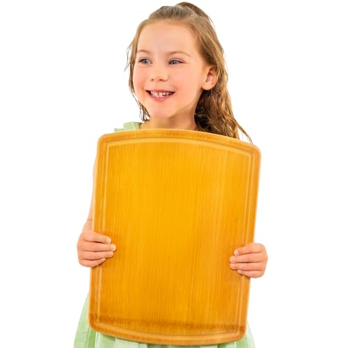 Bamboo Cutting Board (Glue-Free Surface - Round)