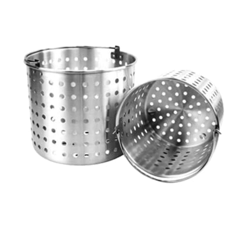 289-TG-ALSKBK005, Steamer Basket, 24 Quart, Aluminum, Handle