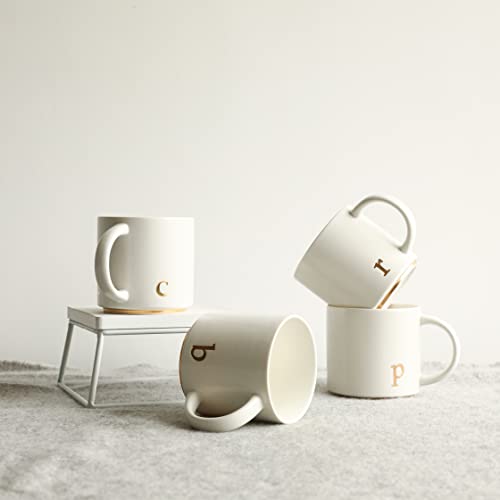 Ceramic Coffee Mug (gold-c)