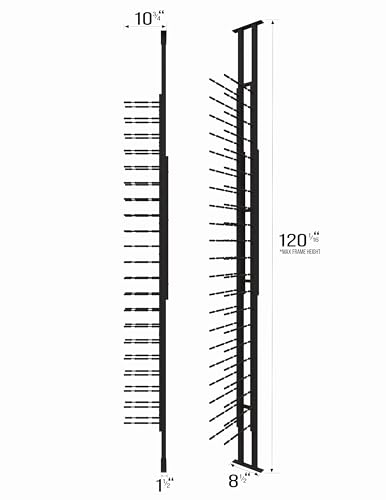 Ultra Wine Racks Floor (1 Side Double Deep)