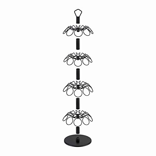 K Cup Storage Coffee Capsules Pod Holder Carousel Capsule Display Storage for k (4 tiers)