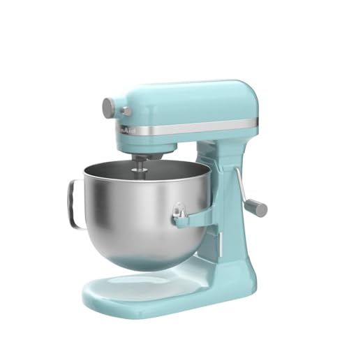 7 Quart Bowl Lift Stand Mixer with Accessories (Mineral Blue Water)
