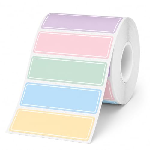 300PCS Removable Labels (Colourful / 1*3 inch)