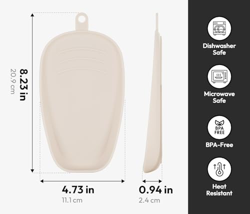 Unbreakable Large Silicone Spoon Rest for Stove Top