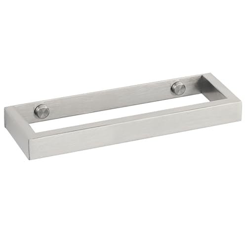 Hand Towel Holder Towel Bar for Bathroom Wall Mounted 8 Inch (Brushed / 8-Inch)