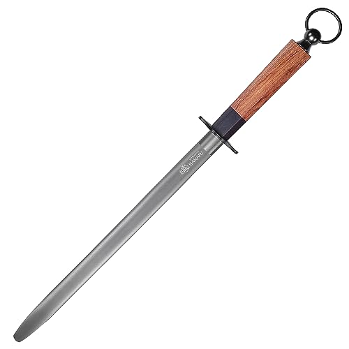 12 Inch Flat Honing Steel for Knives (Flat Sharpening Rod / 12 inch)