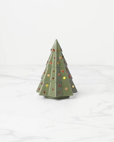 Evergreen Small Lit Tree Christmas Figurine (Lit Figurine, Small)