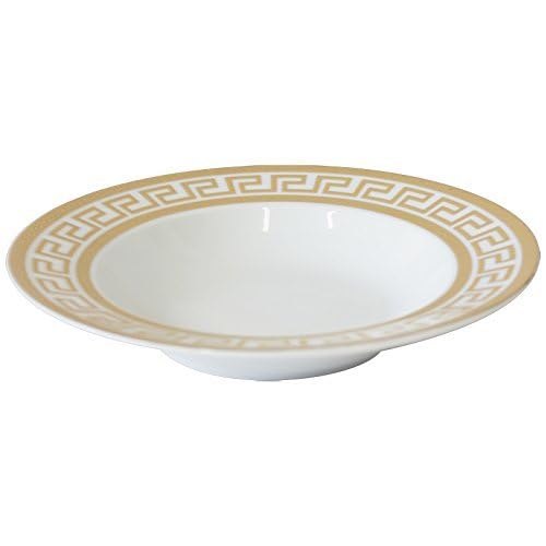 97 Piece Gold Dinnerware Set with 18 (97 Piece Service for 8)