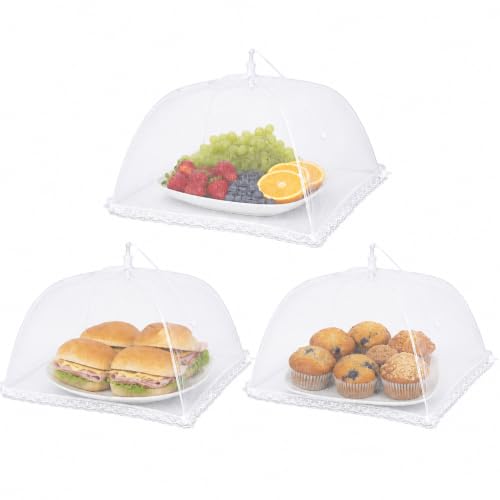 Pop Up Mesh Food Cover Tent (3 Count)
