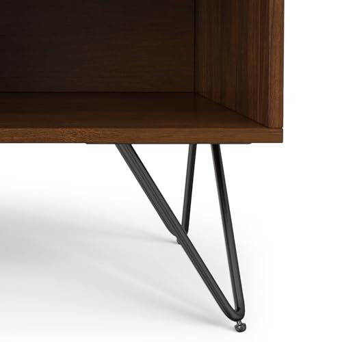 Hunter 20" Wide Bedside Table in Walnut Veneer (Walnut Veneer / 20 inch)