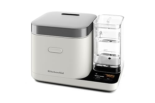 8 Cup Grain and Rice Cooker (Porcelain White)
