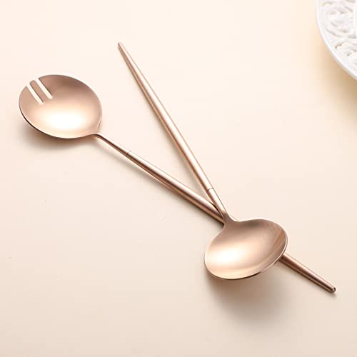 Salad Servers (Rose Gold)