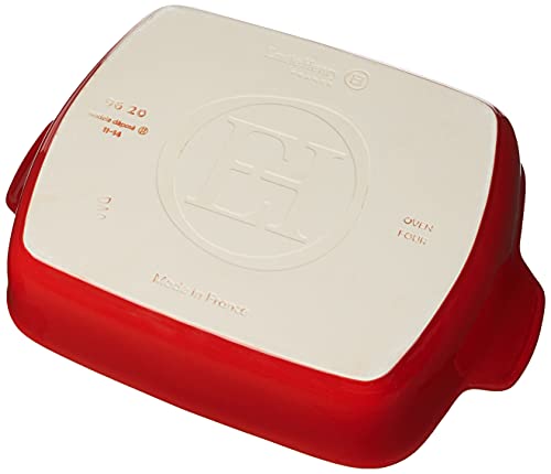 Rouge Small Rectangular Baker 11 X 8 Inches (Rouge Red)