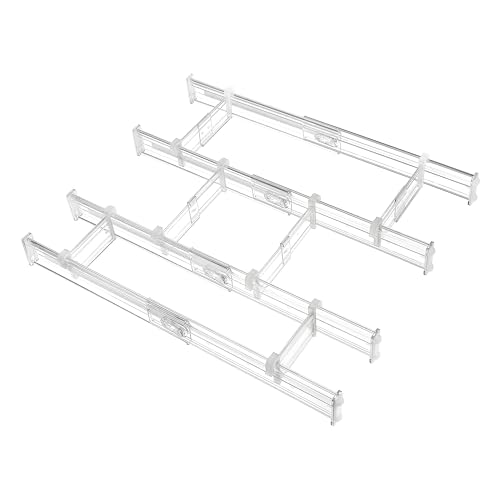 2.36” Drawer Dividers with Expandable Inserts (Short-2.36" with Inserts)