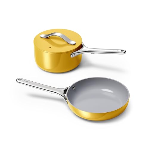 Non Stick Ceramic Mini Cookware Set (Marigold)