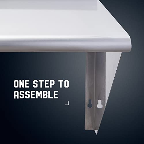 NSF Stainless Steel Shelf 12''x60'' (12"x60")