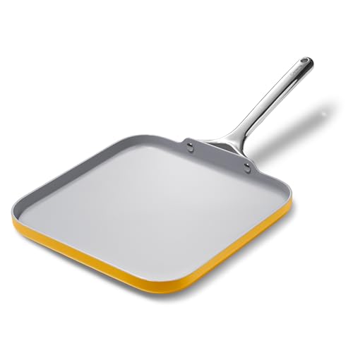 11" Non Stick Square Griddle Pan (Marigold)