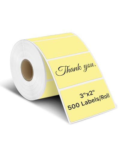 3" x 2" Thermal Labels (3"x2" / Yellow)