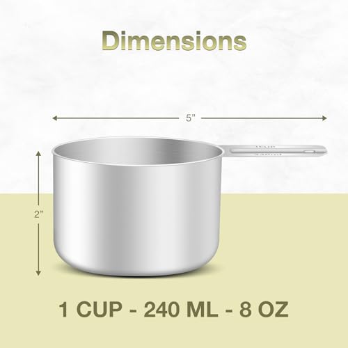 18/8(304) Stainless Steel Measuring Cup Set(1CUP & 2CUP)