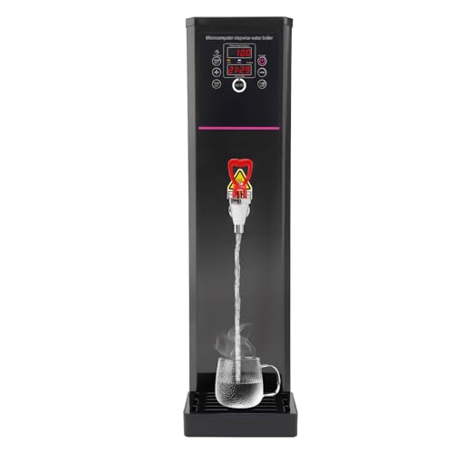 Step Heating Commercial Hot Water Dispenser (20L/5.28gal-3000W / Black)