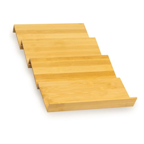 Bamboo Spice Rack For Drawer (4 Count)