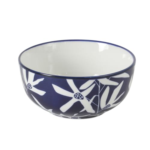 Ivory Estate 4 (Blue/White Floral (Ivory Estate) / 5.5" Cereal Bowl (Set of 4))