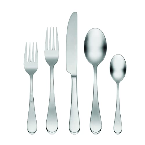 Icarus Satin 45 (45-Piece Flatware Set, Satin)