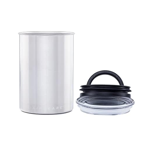Airscape Stainless Steel Coffee Canister (Brushed Steel / Medium)