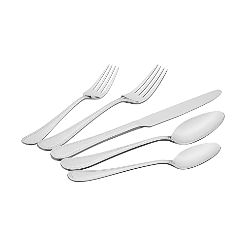 Silverware Set (20-Piece / Pearled Edge)