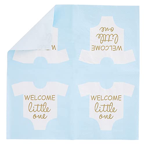 Baby Boy Shower Decorations (100 Pack)