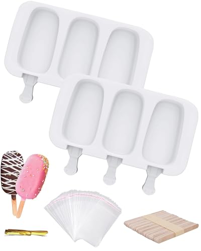 Popsicle Molds Set of 2 (White)