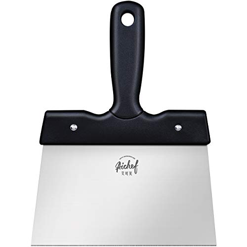 Chocolate Thermostat Spatula Melting Chocolate Tempering Scraper Baking Tool Stainless Steel Spatula Temperature Regulating Blade Large Size