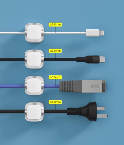 Magnetic Cable Clips (9 .)