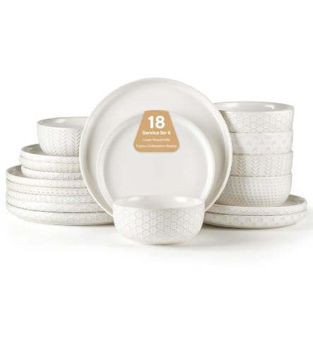 18 Piece Dinnerware Sets for 6 (Service for 6-18Pcs)