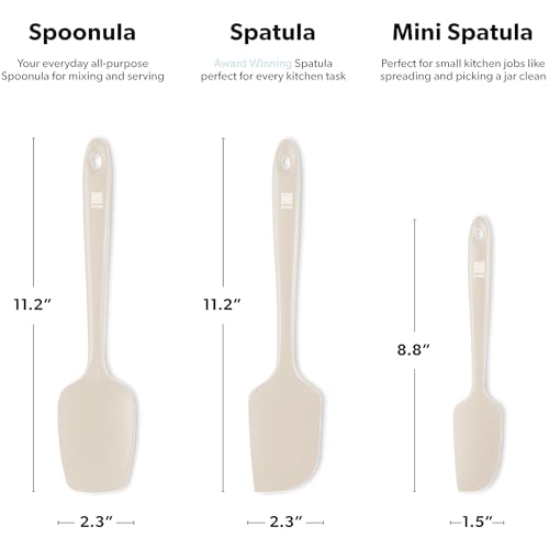 DI ORO Silicone Spatula Set (Clay)