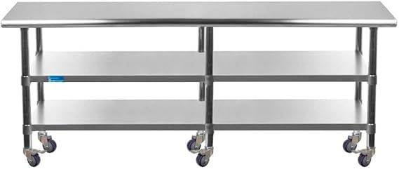 84x30 Heavy Duty Work Table (84" Long x 30" Deep)