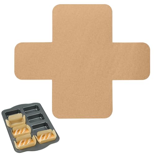 200 Pcs Mini Loaf Pan Liners for Baking Bread Pans 3x2 in Parchment (3.15*2 inch)