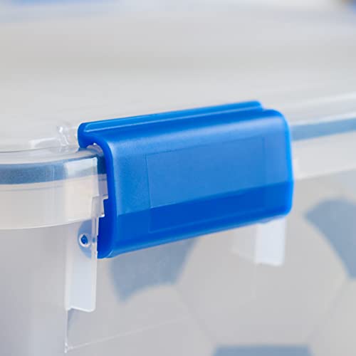 3 Pack 74 Qt Storage Bins with Gasket Lids (74 Qt. - 3 Pack)