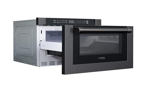 Reserve 24 in. 1.2 cu. ft. Microwave Drawer with Electric Door Opening