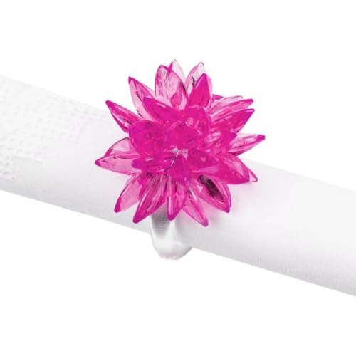 Crystal Design Collection Napkin Rings