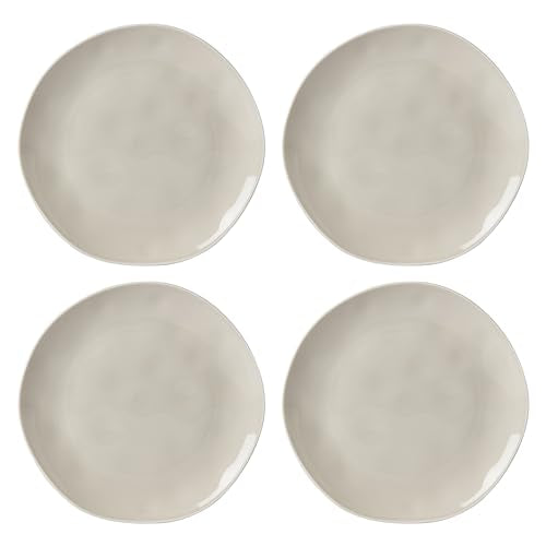 Grey Bay Colors 4Pc Dinner Plates (Dinner Plates / Gray)