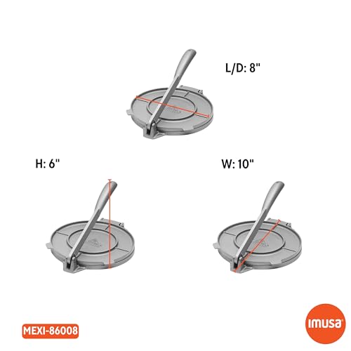 USA Tortilla Press (Cast Aluminum / 8 Inch)