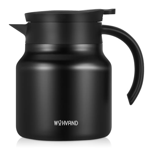 Small Insulated Coffee Carafe (Black / 27 Ounces)