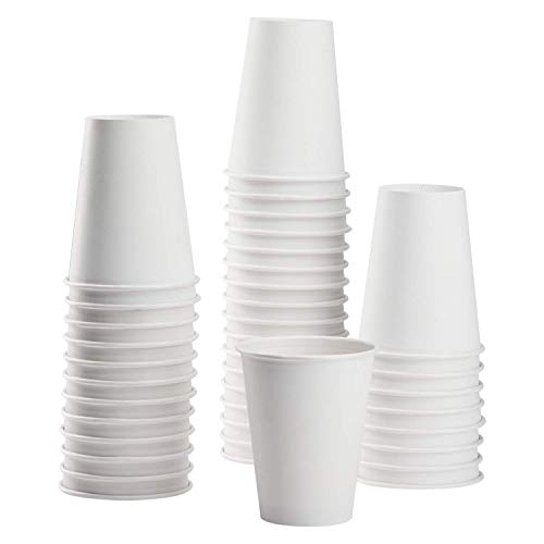 8 oz Paper Coffee Cup [1 (8 OZ / White)