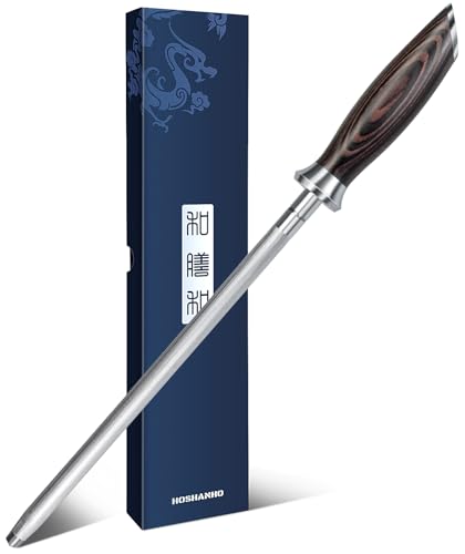 Honing Rod 10 Inch Professional Kitchen Knife Sharpener Rod (10")